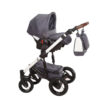 Krausman - Carucior 3 in 1 Cross Black - imagine 2