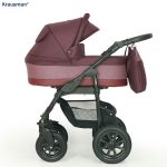 Krausman - Carucior 3 in 1 Jet Purple - Testat ADAC
