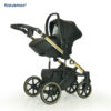 Krausman - Carucior 3 in 1 Storm Black Gold - Testat ADAC - imagine 2