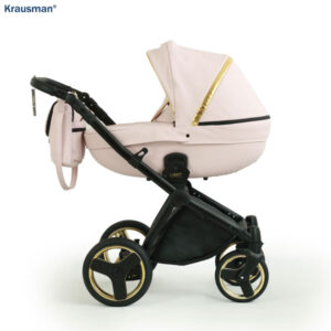 Krausman - Carucior 3 in 1 Prime Mirage Pink Gold - Testat ADAC - imagine 2