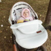 Kinderwagen Krausman Topaz Lux White 11111111