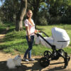 Kinderwagen Krausman Topaz Lux White 2