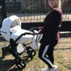 Kinderwagen Krausman Topaz Lux White o